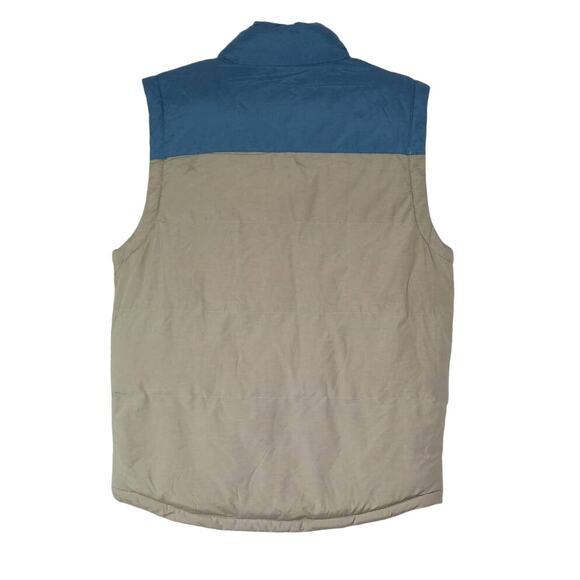 Caterpillar Two Toned Quilted Water Resistant Vest Men's Size Large - Picture 2 of 7
